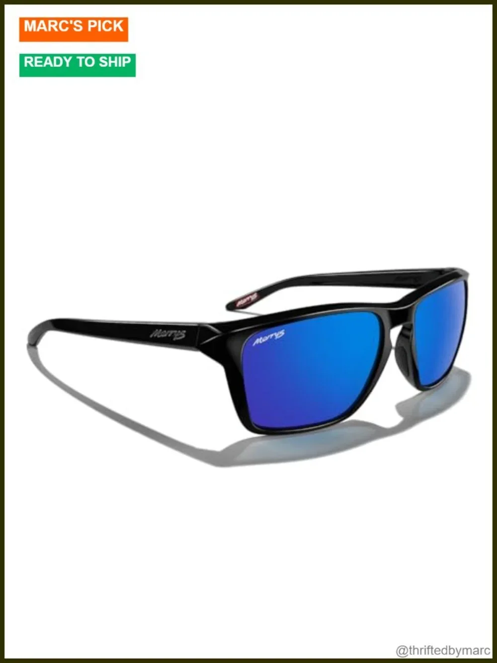 Rectangular Polarized Sunglasses UV400 Protection for Men Women Driving Fishing